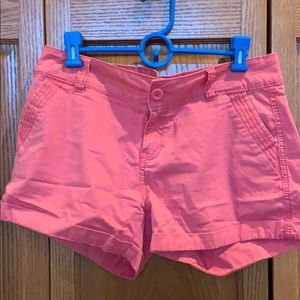 Pink shorts